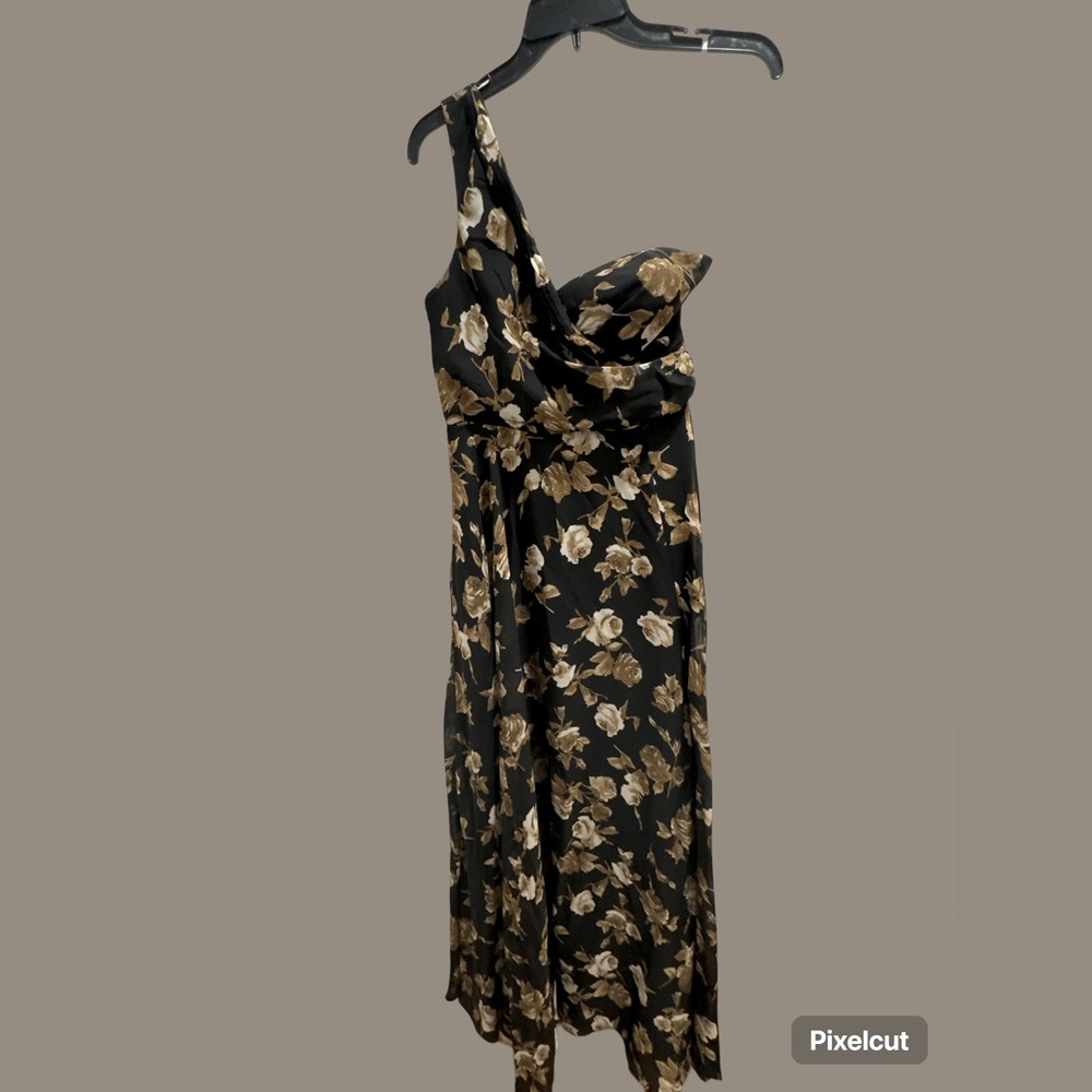 Lulus fashionably refined floral dress